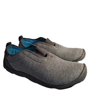 Crocs Duet Busy Day Women's Heather Gray Slip on Shoes Size W10